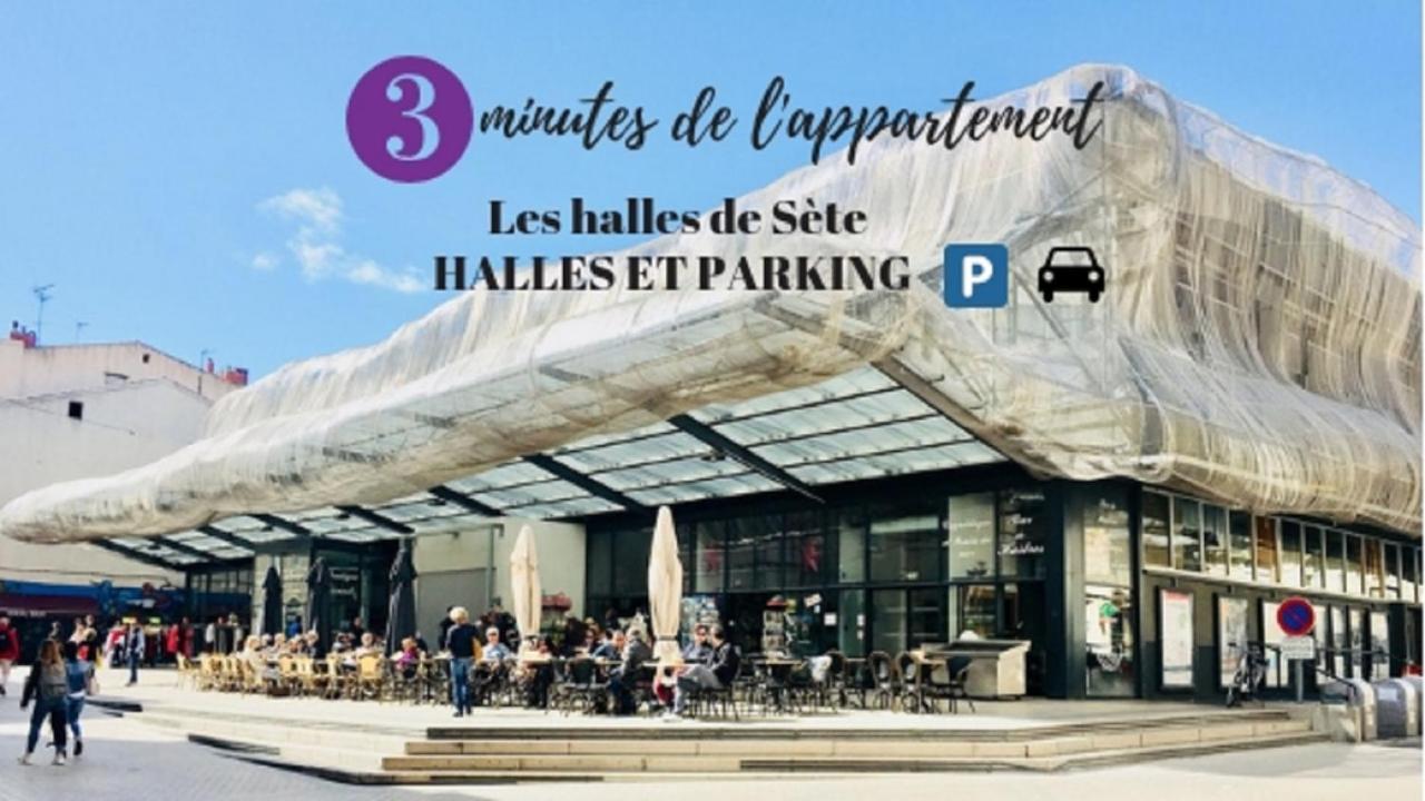 Splendide T2 Neuf Coocoonig Avec Petit Patio Daire Sète Dış mekan fotoğraf