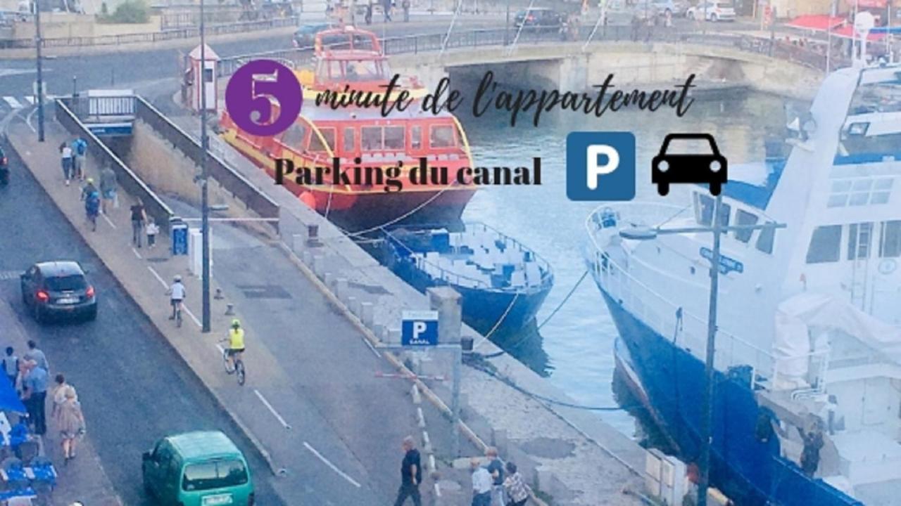 Splendide T2 Neuf Coocoonig Avec Petit Patio Daire Sète Dış mekan fotoğraf